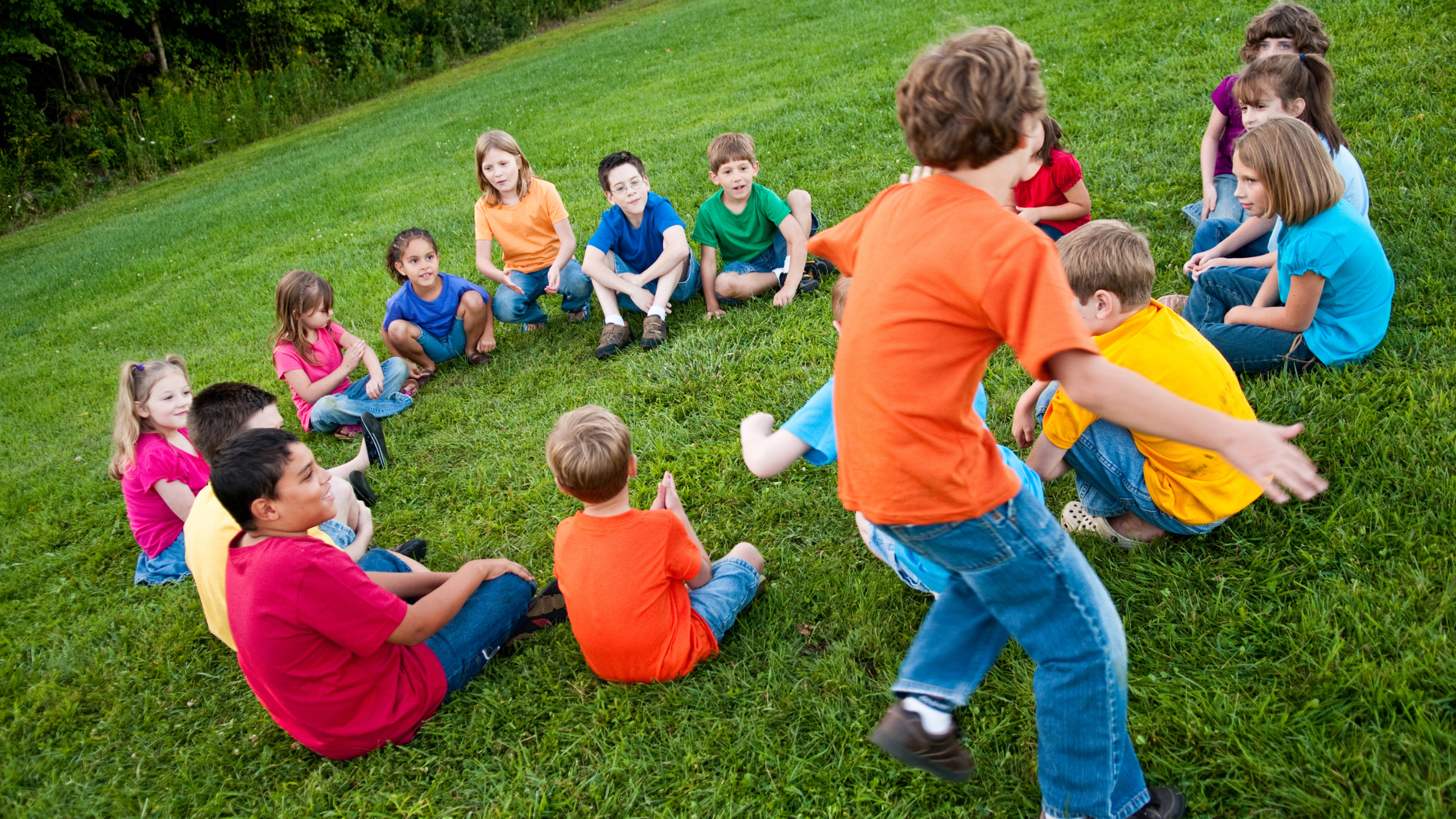 Playing outside