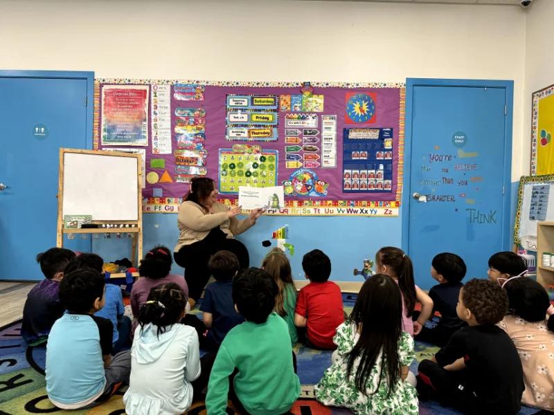 Toddlers learning in a high-quality classroom at Paramus Daycare in Bergen County NJ